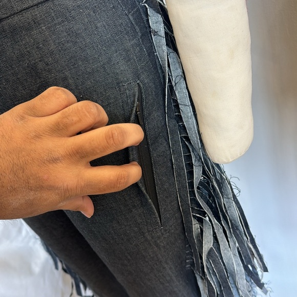 Handmade fringed jeans august 2017 - Picture 14 of 14